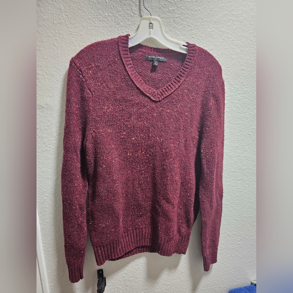 Banana Republic Maroon Sweater